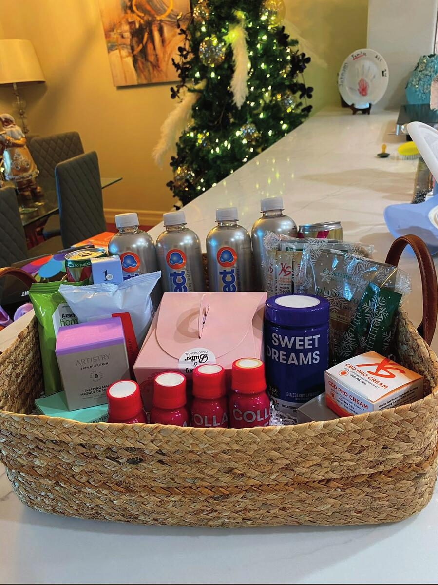 Gift basket example